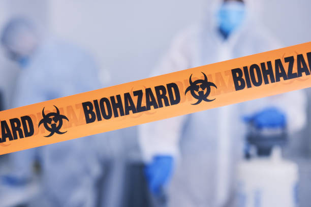 Professional Blood Cleanup technician working in Barrington, NJ